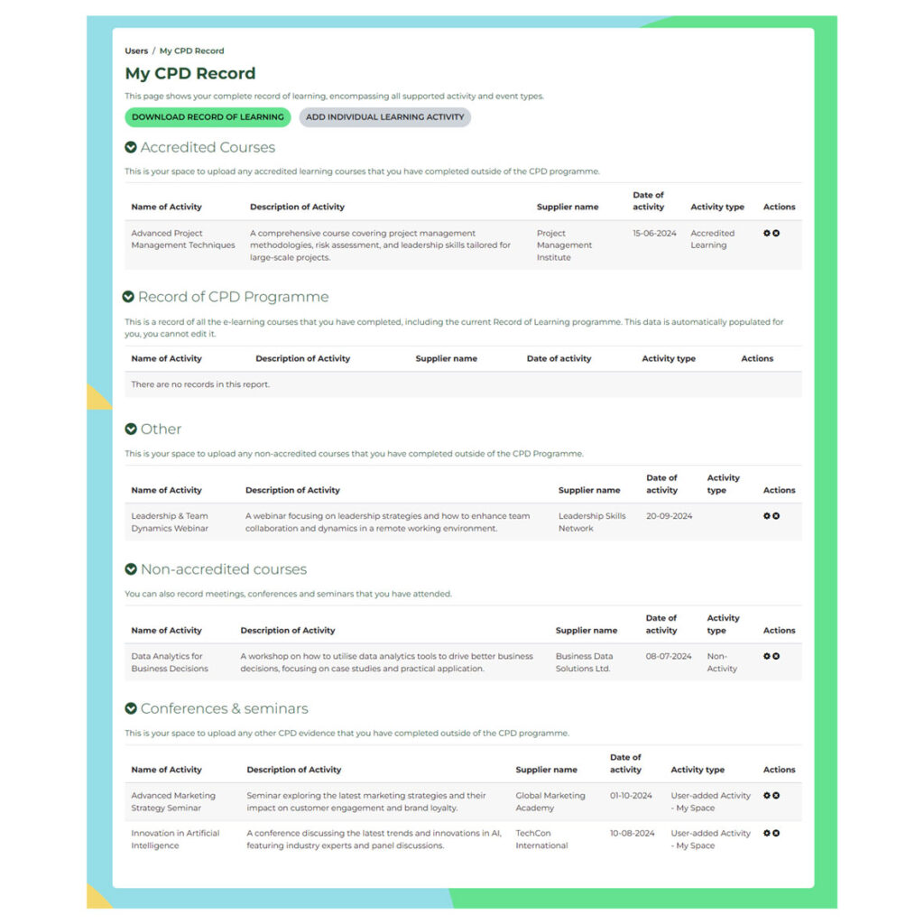 Cpd Modulo Moodle Plug-ins from SkillSet